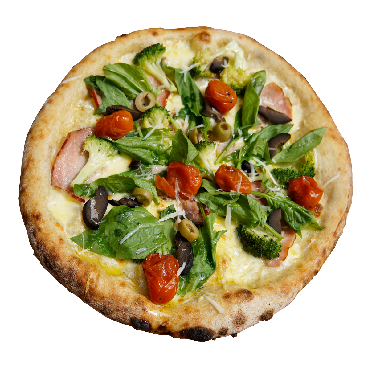 Broccolini, Arugula and Olives